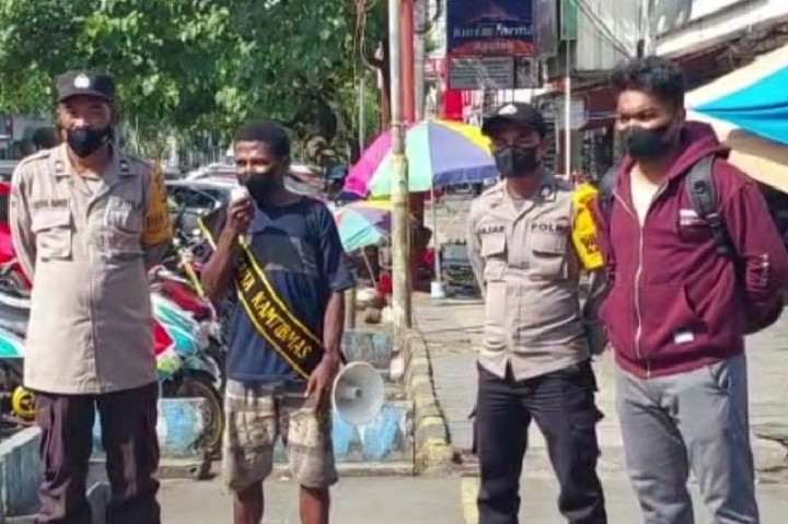 5 Penyalahguna Narkoba di Jayapura Dijadikan Duta Kamtibmas