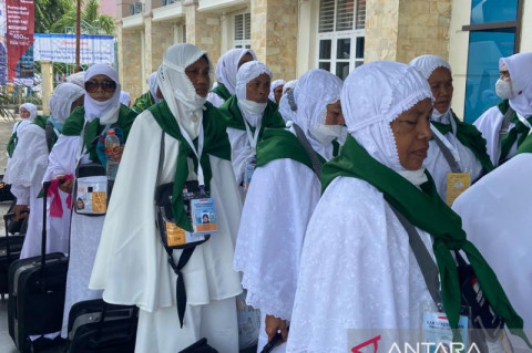 Antisipasi Badai Pasir, Jemaah Haji Disarankan Selalu Pakai Masker