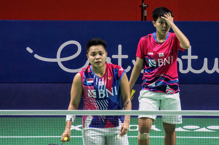 Indonesia Open: Kurang Konsisten Hadapi Lee/Shin, Apriyani/Fadia Gugur di Perempat Final