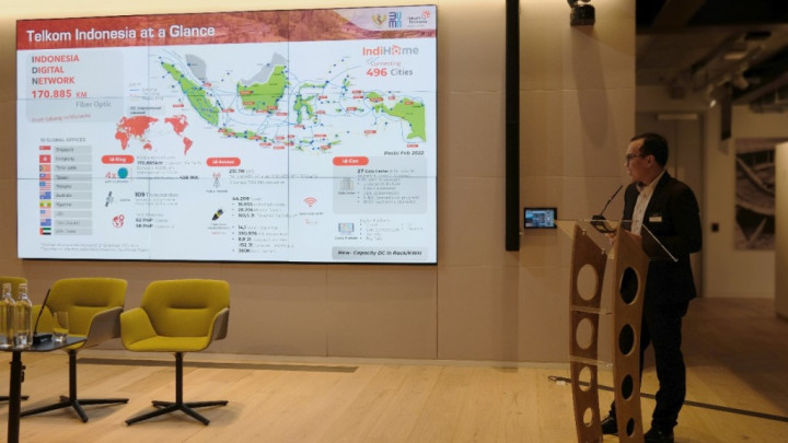 Telkom Pamer Pembangunan Berkelanjutan <i>Smart City</i> RI di London Tech Week 2022