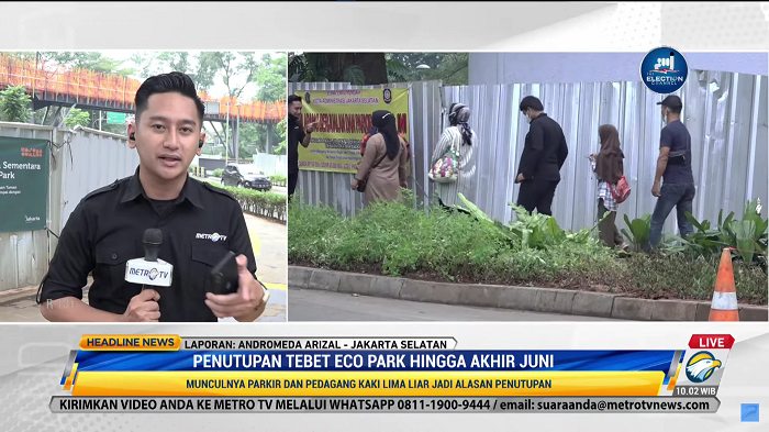 Tebet Eco Park Ditutup, Masyarakat Masih Saja Berdatangan