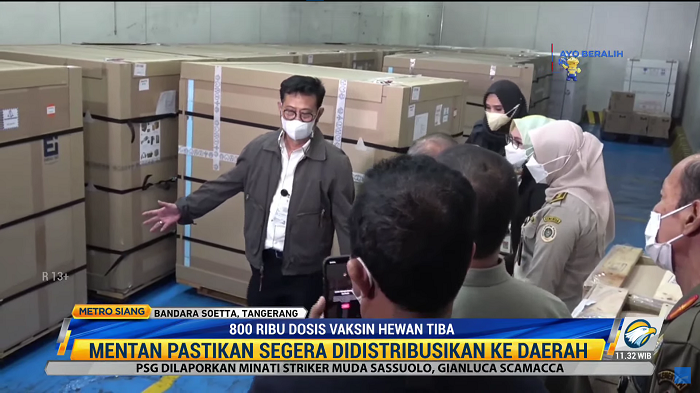 Presiden Jokowi Minta Percepat Proses Vaksinasi Hewan