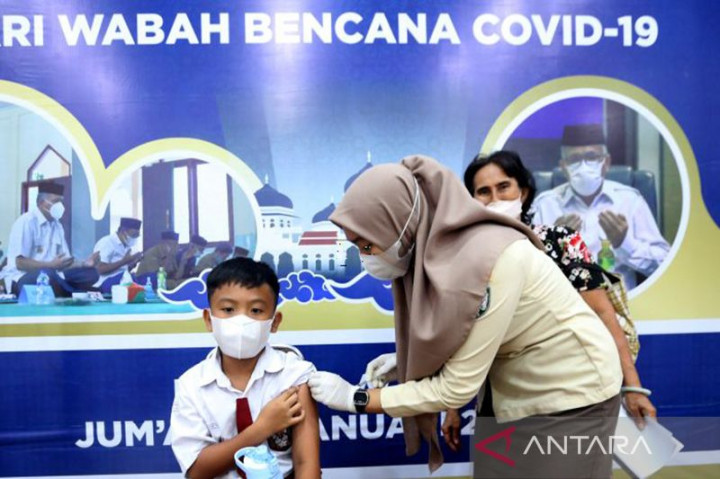 321.864 Anak Aceh Sudah Vaksin Covid-19 Dosis Dua