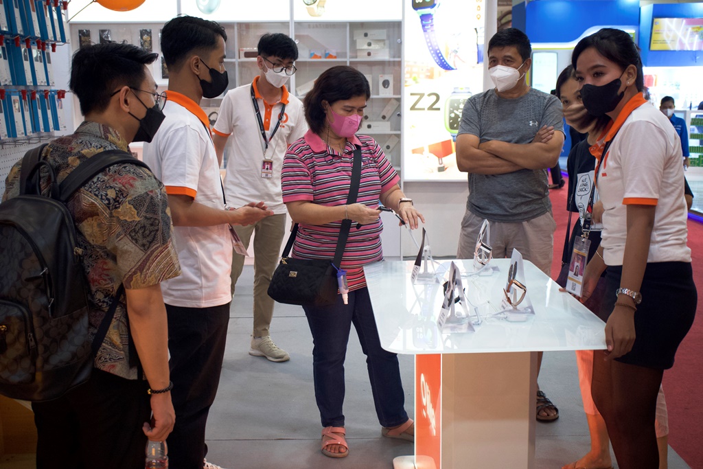 Booth Olike di Pekan Raya Jakarta. (Foto: Ist)