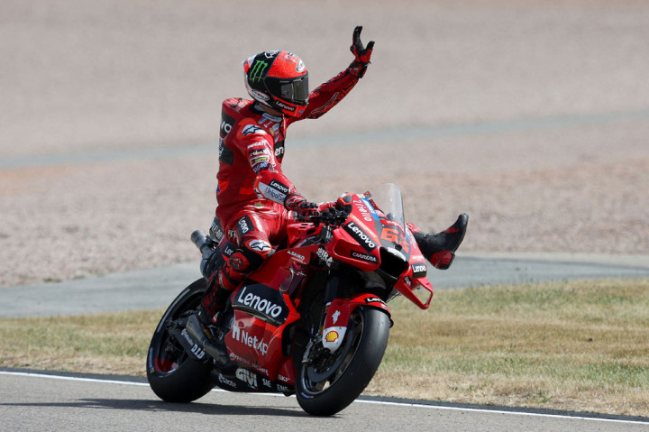 MotoGP Jerman: Bagnaia Rebut Pole Position