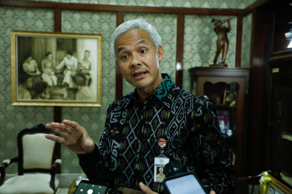 Gubernur Jawa Tengah Ganjar Pranowo. Istimewa