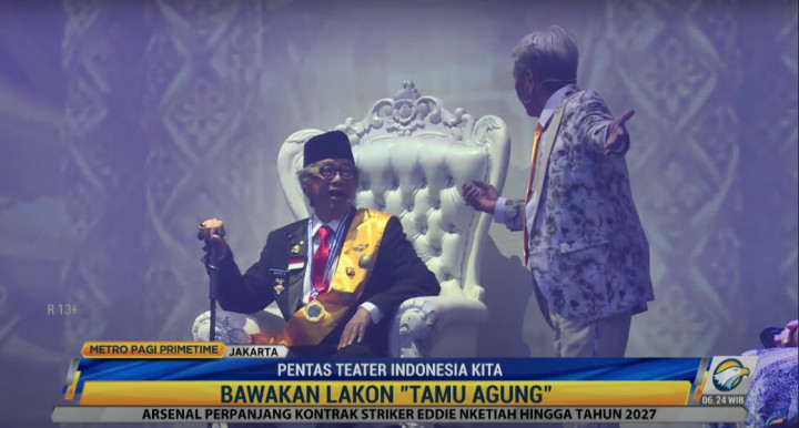 Teater Indonesia Kita Kembali Hadir Usai Vakum Akibat Pandemi Covi-19