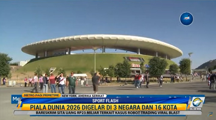 Piala Dunia 2026 Resmi Digelar di 3 Negara dan 16 Kota