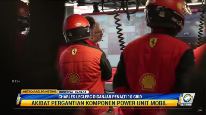 Ferrari Terindikasi Curang, Leclerc Kena Penalti Posisi Start 10 Grid