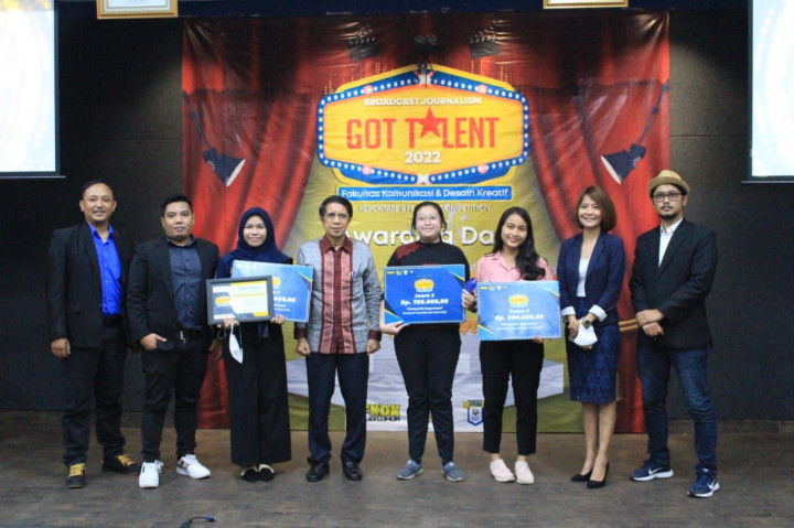 Universitas Budi Luhur Umumkan Pemenang Broadcast Journalism Got Talent 2022