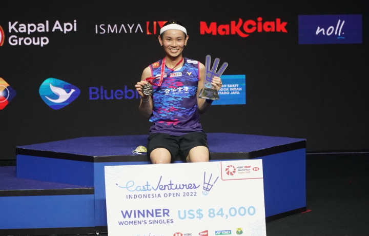 Dukungan Suporter Istora Bantu Tai Tzu Ying Juara Indonesia Open 2022