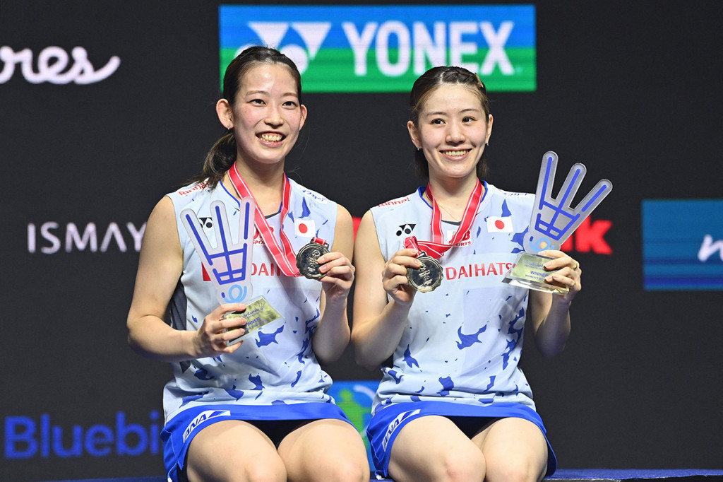 Nami Matsuyama/Chiharu Shida Juara Ganda Putri Indonesia Open 2022