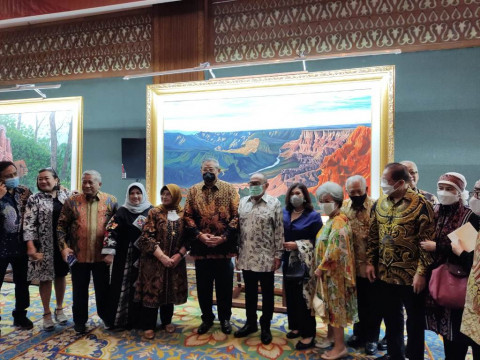 Kenang Ani Yudhoyono, SBY Gelar Pameran Lukisan