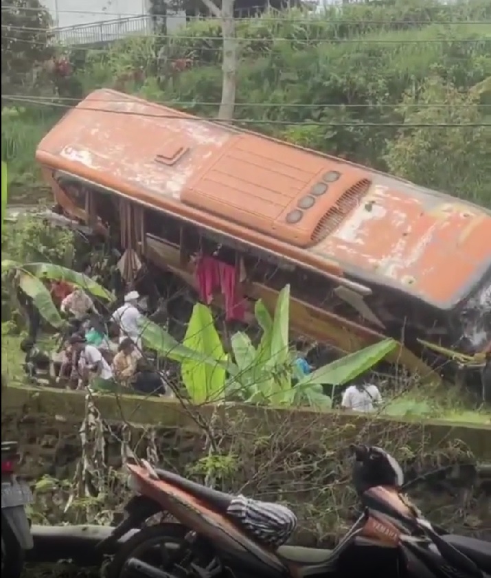 Polda Bali Gelar Reka Ulang Kecelakaan Beruntun di Tabanan