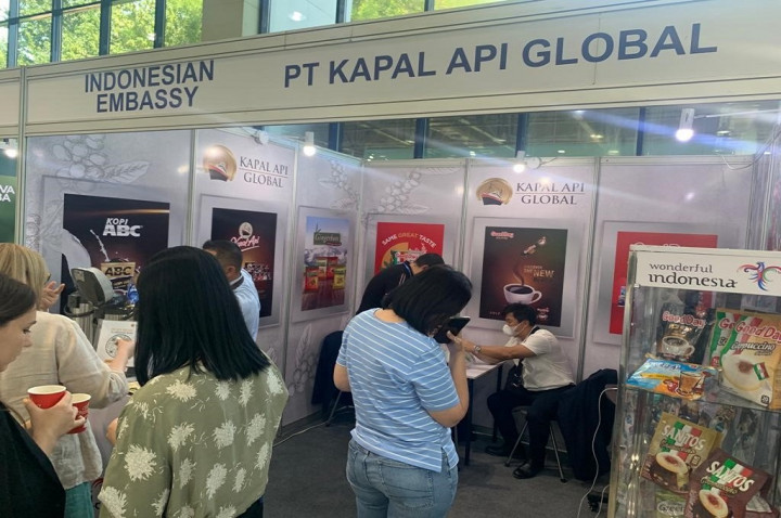 Kopi Indonesia Laris Manis di Food Week Uzbekistan