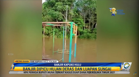 Banjir di Kapuas Hulu Kalbar Mulai Surut, 6 Desa Masih Terendam