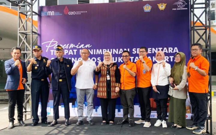 Tingkatkan Kualitas Layanan Kiriman Impor, Pos Indonesia Resmikan TPS Gedung Pos Ibukota