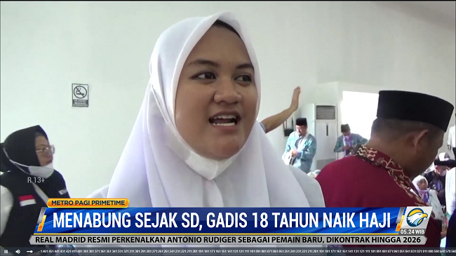 Remaja Asal Karawang Jadi Peserta Haji Termuda