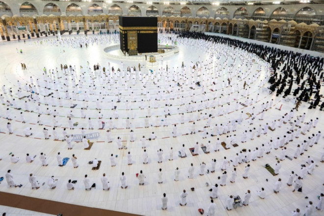 Ilustrasi jemaah haji. AFP