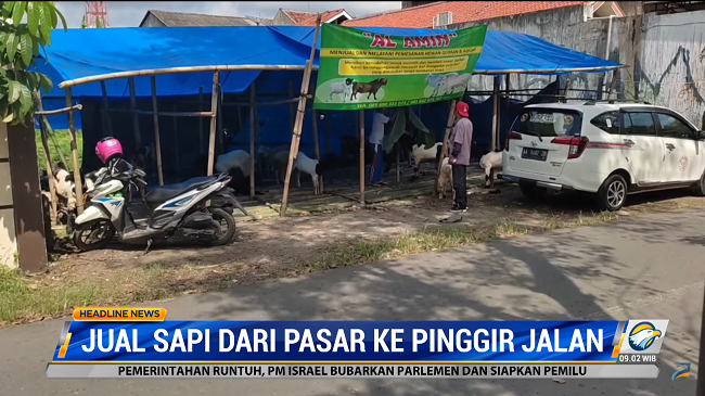 Jual Hewan Kurban dari Pasar ke Pinggir Jalan