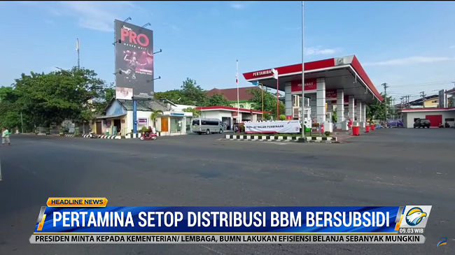 Langgar Aturan, Pertamina Setop Distribusi Pertalite ke 8 SPBU
