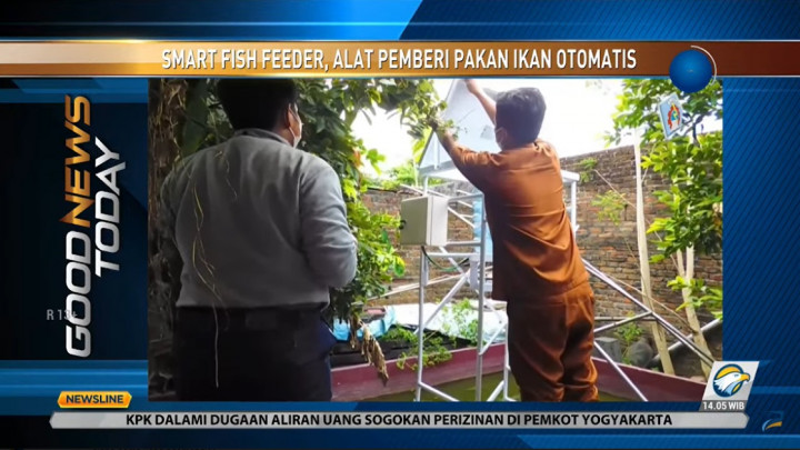 Smart Fish Feeder, Alat Pemberi Pakan Ikan Otomatis Inovasi Siswa SMK