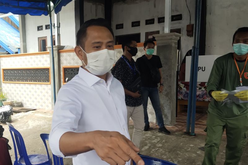 Wali Kota Palangkaraya, Fairid Naparin. ANTARA/Rendhik Andika