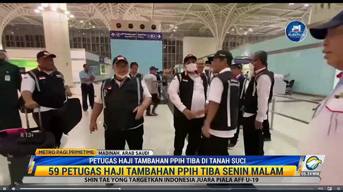59 Petugas PPIH Tambahan Tiba di Tanah Suci