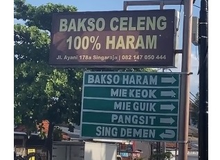 Viral Warung Bakso Babi 100 Persen Haram, Netizen: Tanpa Basa-basi