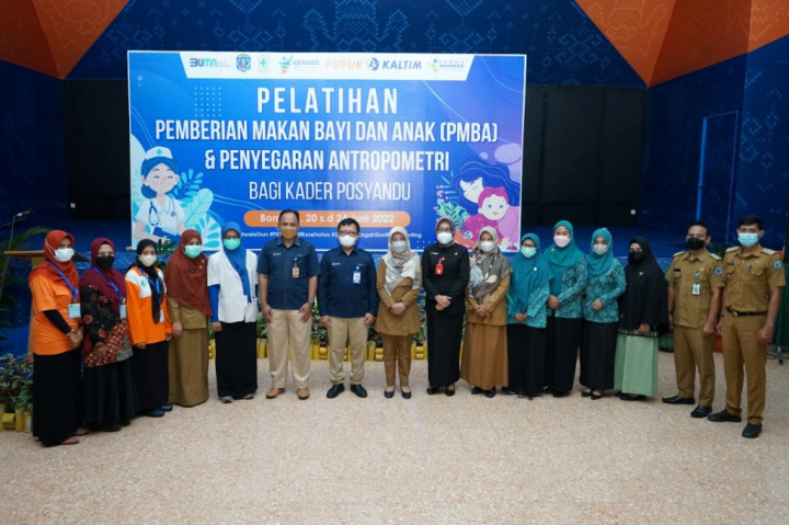Cegah <i>Stunting</i>, Pupuk Kaltim Optimalkan Peran Posyandu