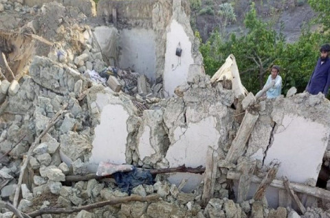 Korban Tewas Gempa Afghanistan Jadi 280 Orang, 600 Lebih Terluka