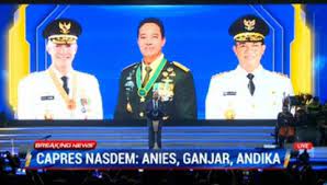 3 Capres Hasil Rakernas NasDem Beri Respons Positif