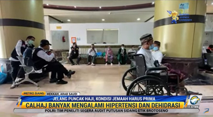 Jelang Puncak Haji, Jemaah Diimbau Jaga Pola Makan dan Minum