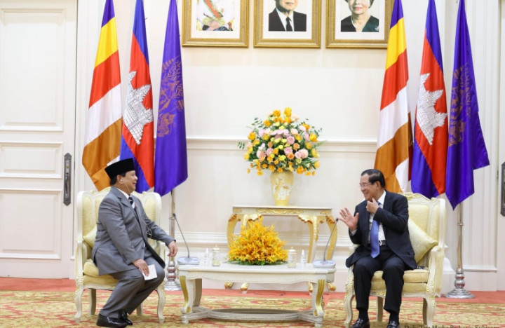 Diterima PM Kamboja, Prabowo Soroti Kepentingan Bersama ASEAN