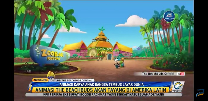 Animasi Karya Anak Bangsa The Beachbuds Tembus Layar Internasional