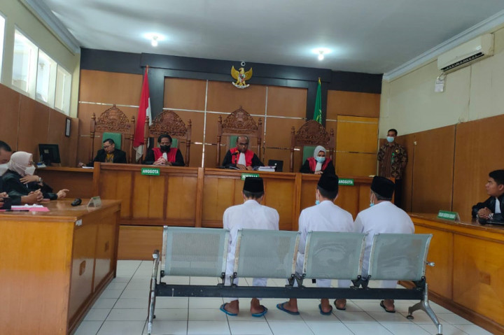 Tiga Jenderal NII Divonis 1,5 hingga 4,5 Tahun Bui