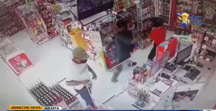 Dua Perampok Bersenjata di Minimarket Jaktim Ditangkap