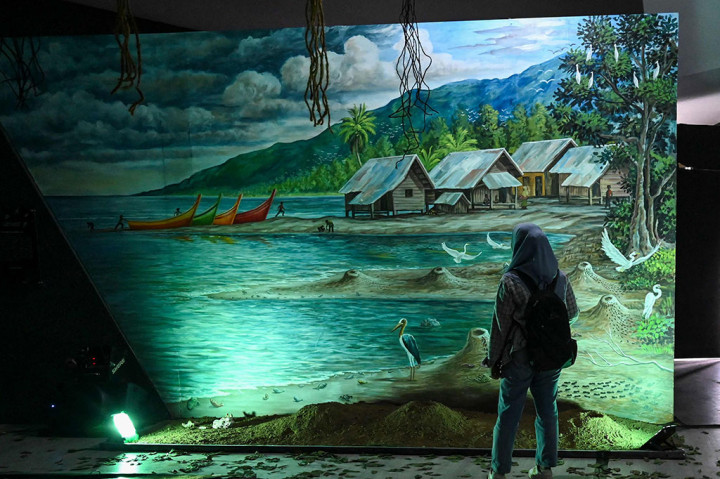 Melihat Pameran Temporer Digital di Museum Tsunami