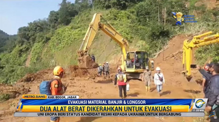 Satu Korban Banjir Bandang di Kabupaten Bogor Masih Dicari