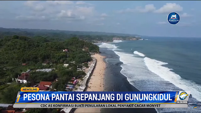 Menikmati Pantai Sepanjang, Pantai Terpanjang di Gunungkidul