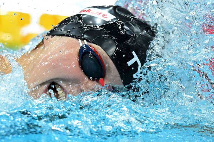 Top! Ledecky Rebut Emas 800m Gaya Bebas Kelima di Kejuaraan Dunia