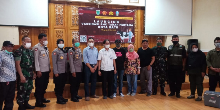 12.500 Vaksin PMK Mendarat di Kota Batu