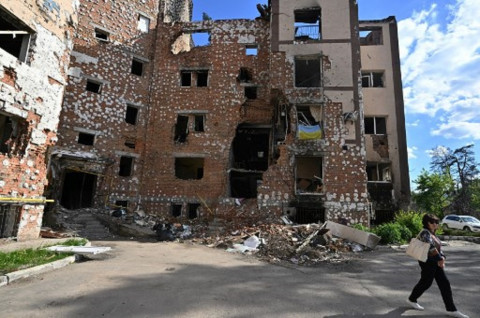 Rusia Gempur 2 Gedung Hunian Warga di Ibu Kota Ukraina