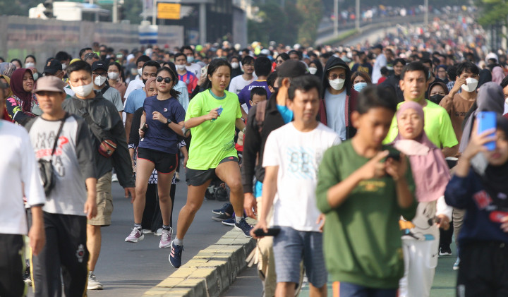 CFD Jakarta Tetap Ramai di Tengah Kenaikan Kasus Covid-19