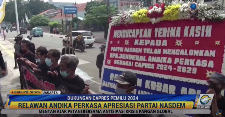 Andika Perkasa Jadi Bacapres, Relawan Apresiasi NasDem