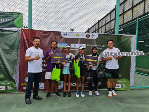 Indonesia Menghelat Turnamen Tenis International Junior