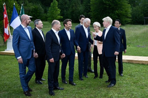Joe Biden Minta Sekutu G7 untuk Selalu Bersatu Melawan Rusia