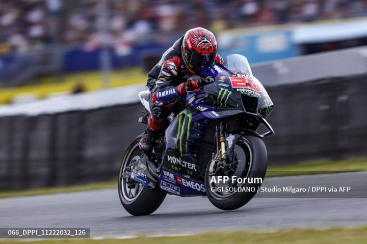 Quartararo Selamat dari Cedera Usai <i>Highside</i>