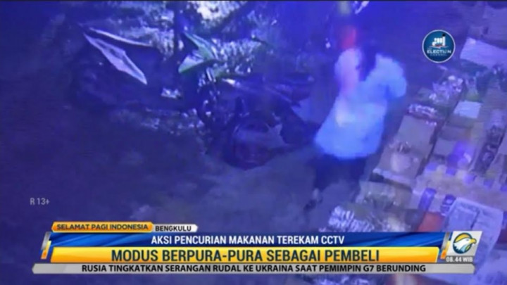 CCTV Rekam Aksi Nekat Mahasiswi Mencuri di Swalayan