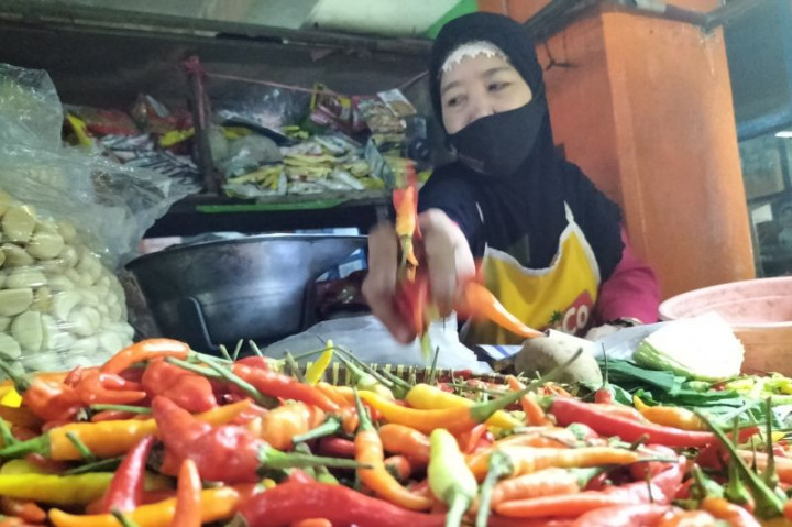 Harga Cabai Rawit di Jakbar Tembus Rp120 Ribu/Kg